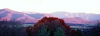 View to Shenandoah National Park