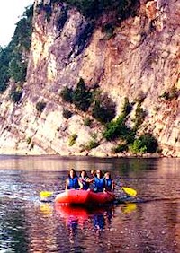 Compton's rapid and raft
