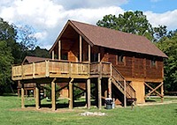 lodging on Shenandoah River